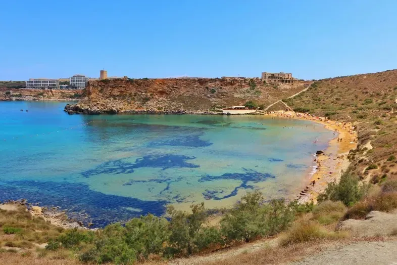 Playas en Malta: 7. Tuffieħa Bay