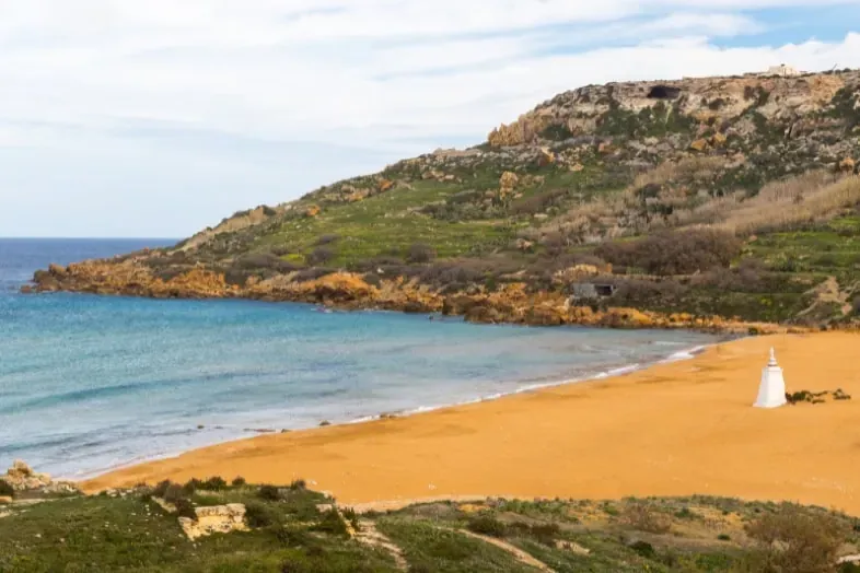 Playas en Malta: Ramla Bay (Gozo)