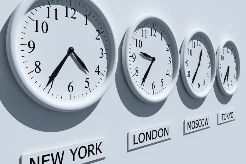 Diferencia horaria de Malta con otros países
