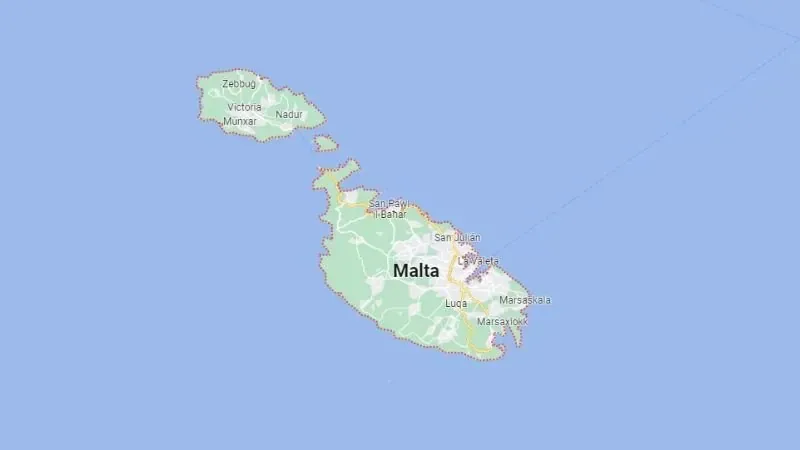 Donde está Malta - Ubicación de la isla