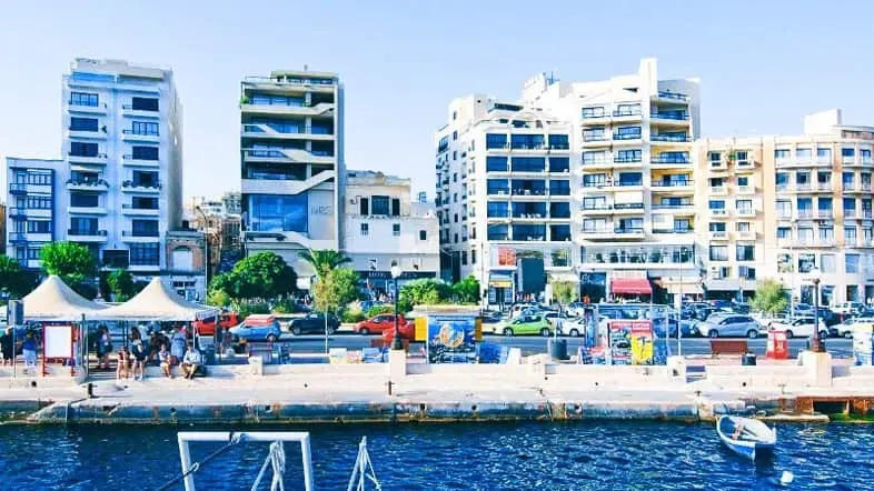 Hospedaje para tus primeros días en Sliema