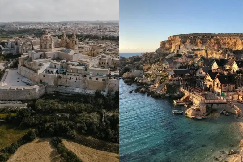 Recorrer Malta en un solo día en coche.