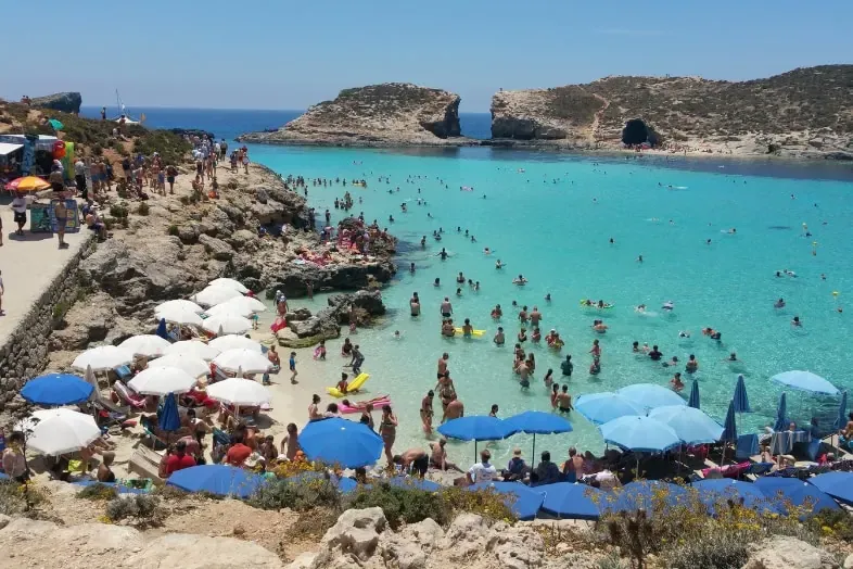 Mellieħa Bay en Malta