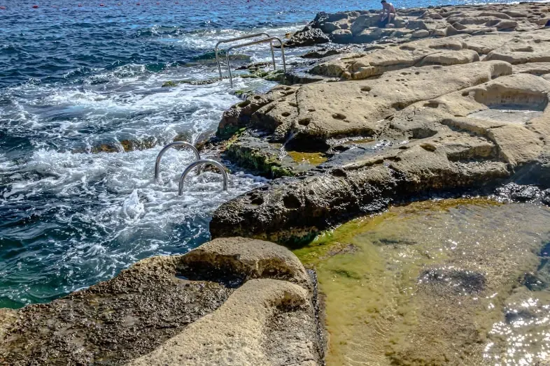 Playas de Roca en Sliema