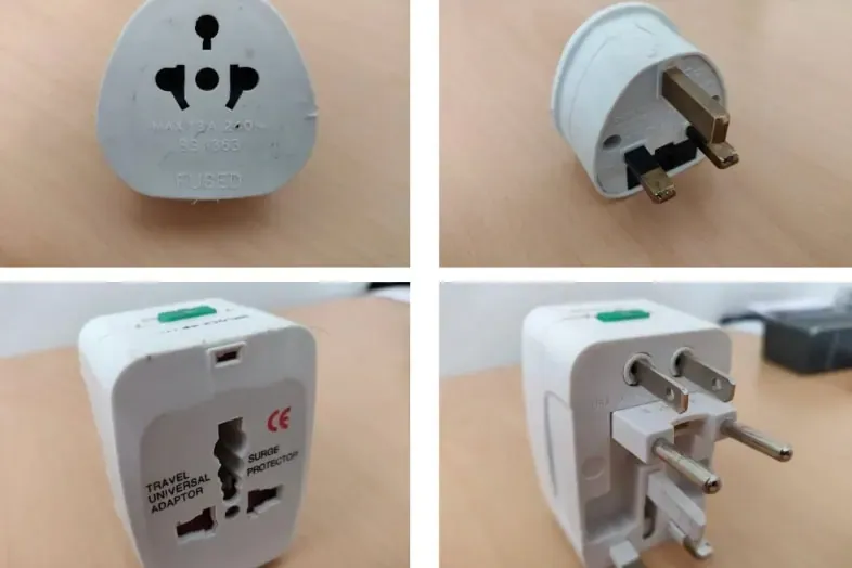 Tipos de adaptadores de corriente o enchufes en Malta.